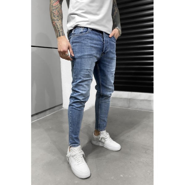 Jean Βlack Island 6572 Μπλέ Skinny fit